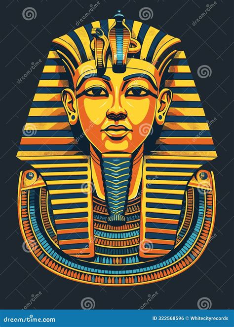 Yptian Pharaohs Egyptian Pharaohs Vector Illustration Stock