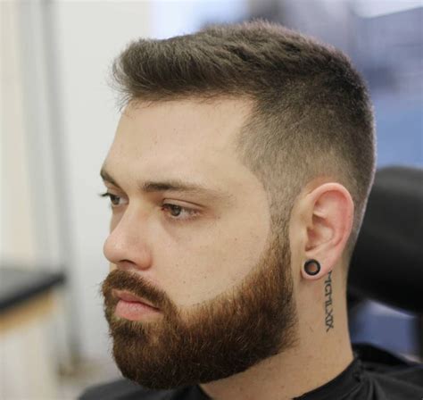 Short Hair Mens Haircuts With Beards