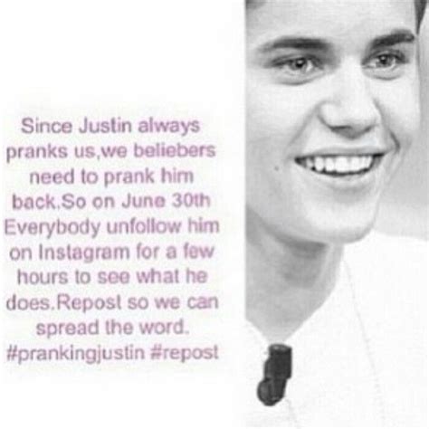 Justin Bieber | Pranks, Words, Justin