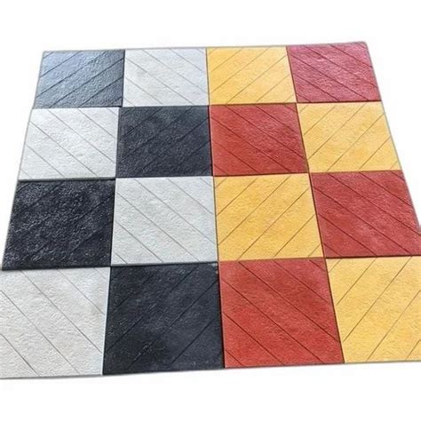 Mm Cement Parking Tile For Flooring Size X Inch At