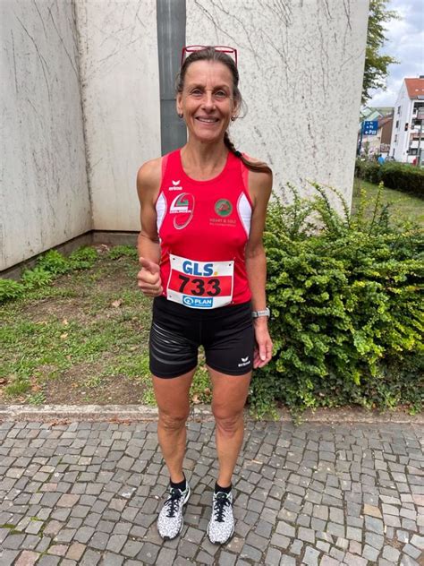 Christine Sigg Sohn Deutsche Vize Meisterin Im Km Stra Enlauf Ts