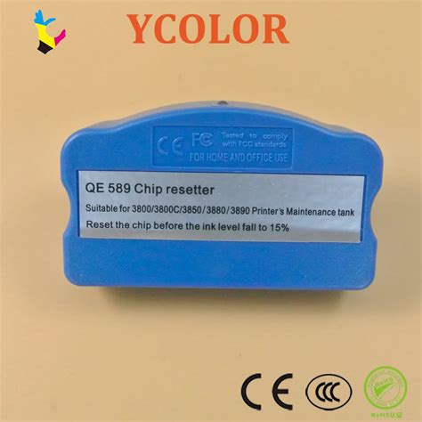 2016 Novo Chip Resetter Para Epson 3800 3800c 3850 3880 3890 3885