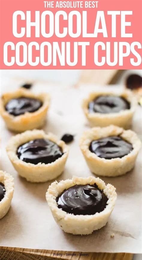 Chocolate Coconut Cups Gluten Free Recipe Classic Dessert Recipe