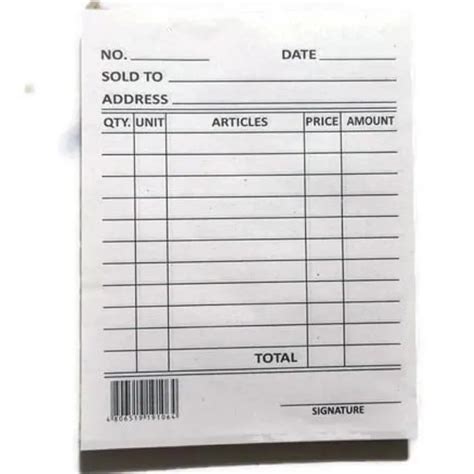 10 Pads Order Slip Receipt Resibo Order Slips 10 Pads Per Ream School