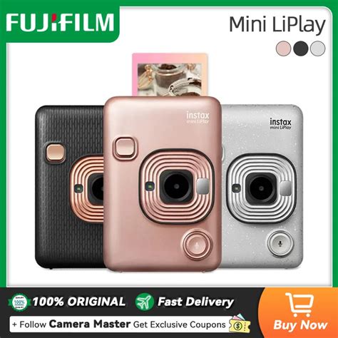 Fujifilm Instax Mini Liplay C Mara Instant Nea H Brida Con Funci N De