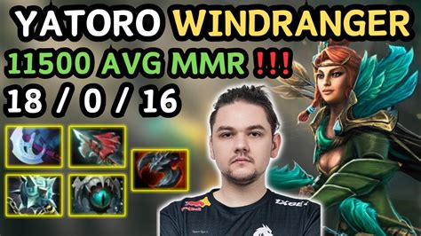 🔥 Yatoro Windranger Safelane Hard Carry Beyond Godlike 🔥 Ez Game Rank 7 Dota 2 Youtube