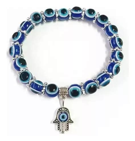 Pulsera Ojo Turco Mano De Fatima Mal De Ojo Chakras Energias Meses