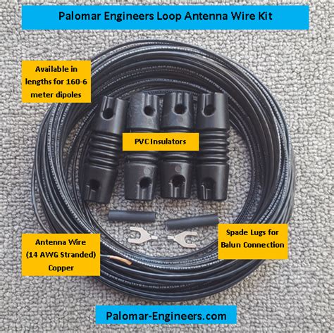 Hf Loop Antenna Wire Kits 160 10 Meters Antenna Products Palomar