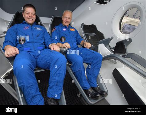 Nasa Astronauts Bob Behnken Left And Doug Hurley Assigned To Fly On