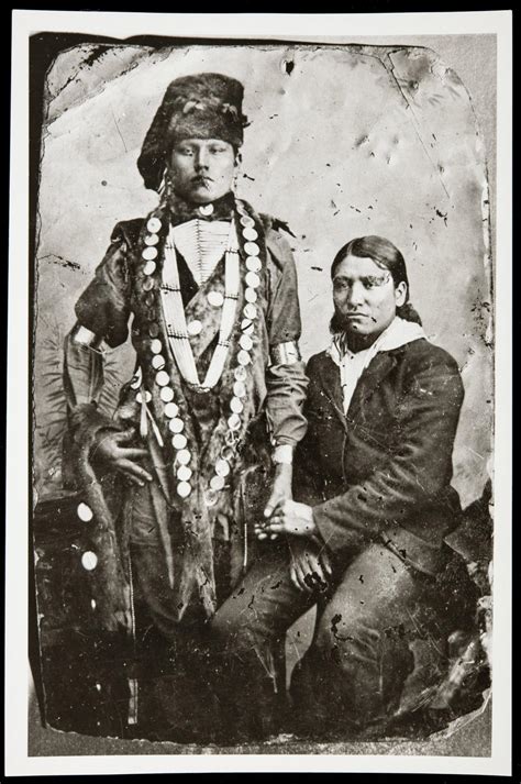 Unidentified Native American Couple Unknown Gilcrease Museum