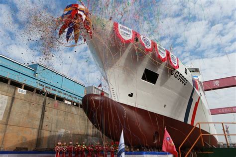 4千噸級巡防艦「雲林艦」9日交船 蔡英文、賴清德同框主持下水儀式 上報 焦點