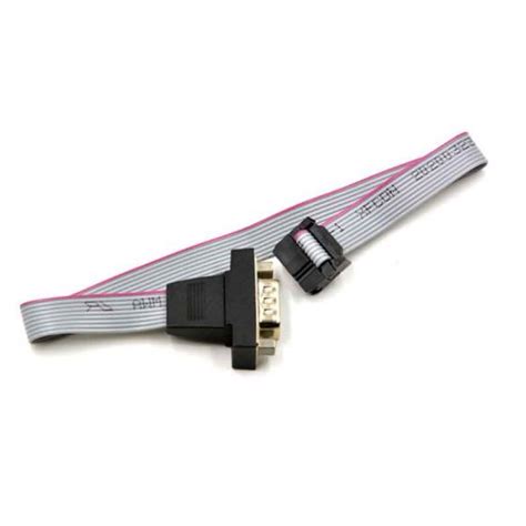 DB9 To 10 Pin IDC Ribbon Cable 2 54mm ECOCABLES