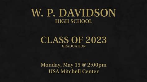 Davidson High School Graduation 2024 Date - eunice suzette