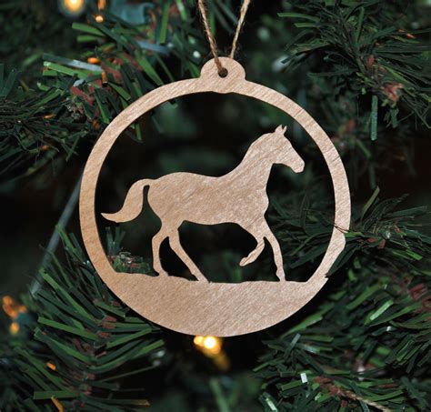 Horse Christmas Tree Ornament