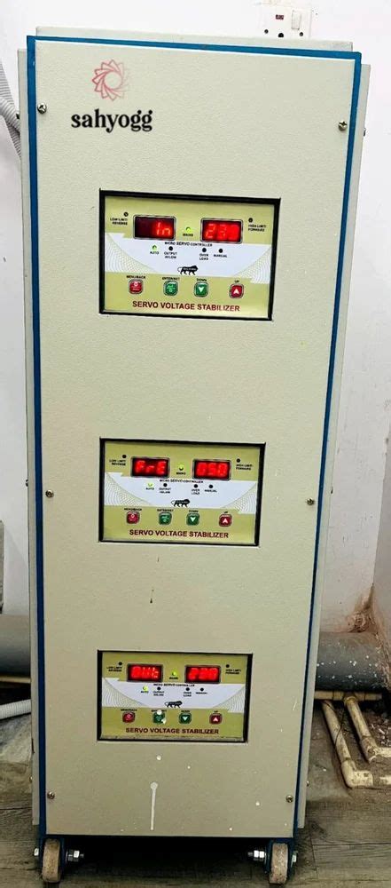 Three Phase Servo Voltage Stabilizer For Industrial 30 Kva At