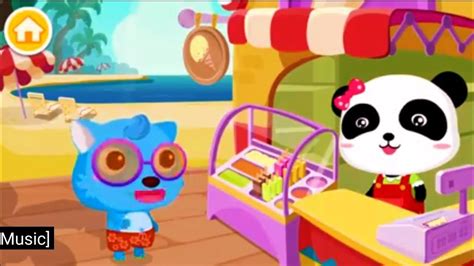 Baby Panda Ice Cream Shop Ice Cream And Smoothies Babybus Game