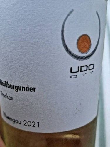 Weingut Udo Ott Weissburgunder Trocken Vivino US