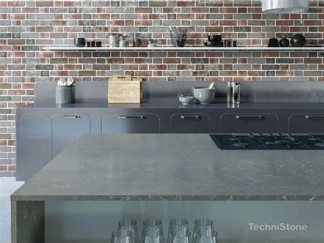 Technistone® Noble Pro Storm Quartz From Rockford Stone