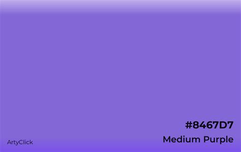 Medium Purple Color ArtyClick