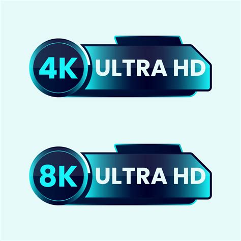 K And K Ultra Hd Video Resolution Icon Vector Art At Vecteezy