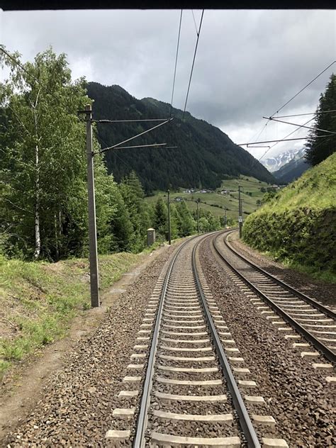 Railroad Mountains Countryside Free Photo On Pixabay Pixabay