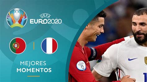 Eurocopa 2020 Portugal Francia Resumen Goles Y Mejores Jugadas