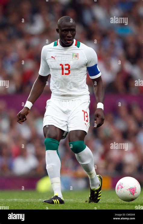 MOHAMED DIAME SENEGAL OLD TRAFFORD MANCHESTER ENGLAND 26 July 2012 ...