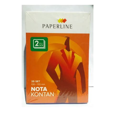 Jual Nota Kontan Paperline Kecil K Ncr Ply Rangkap Pcs