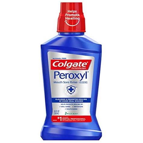 COLGATE Peroxyl Bocca Sore Sciacquare Menta Menta 84 Fl Oz EPRICE