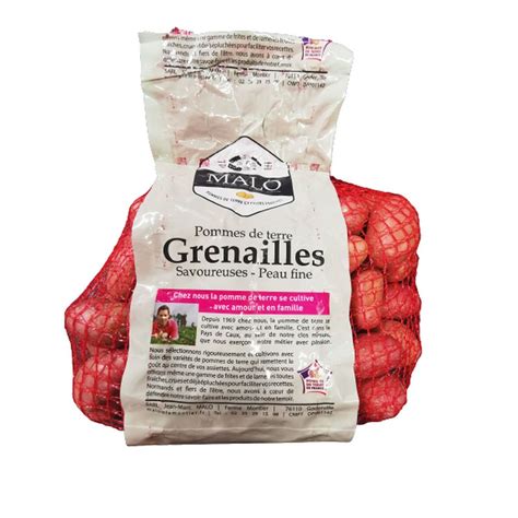 MALO Pommes De Terre Grenaille Rouges 1kg Pas Cher Auchan Fr