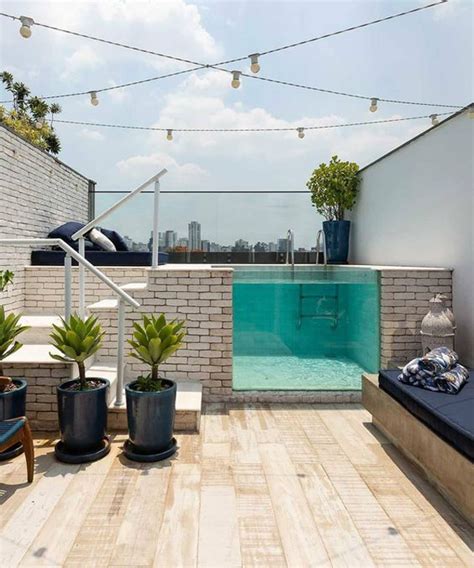 20 Awesome Rooftop Pool Designs For Limited Space HomeMydesign