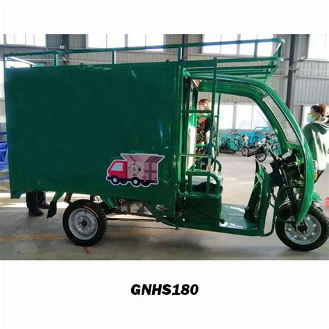 Powerful For Express Cargo Use Semi Enclosed Cabin With Lead Acid Or