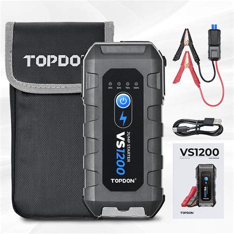 Topdon Js A Mah Jump Starter Car Jump Battery Booster