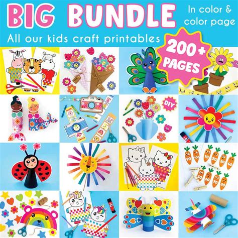 Discover Our Exciting New Craft Printable Bundles Perfect for Kids ...