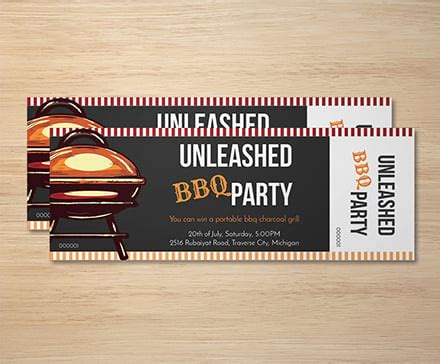 Free Birthday Admission Ticket Template in Adobe Photoshop, Microsoft ...