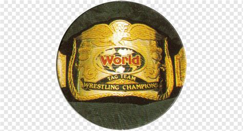 Badge Wwf International Heavyweight Championship Label Gold