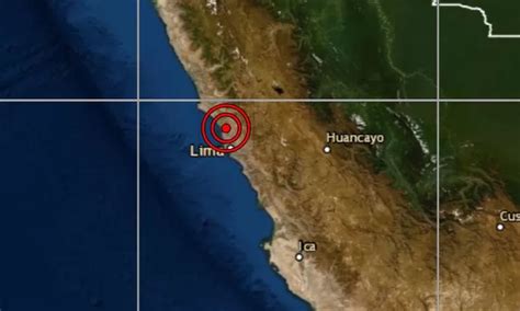 Lima Sismo De Magnitud 40 Se Registró En Ancón Canal N