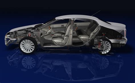 Car Cross Section Stock Photo - Download Image Now - iStock