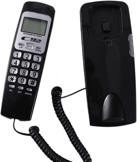 Amazon.com : Telephone Landline Phones, Flash Redialing Corded ...