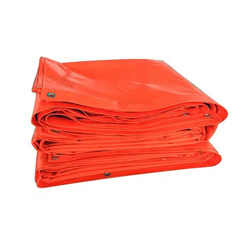 TARPAULIN SHEET ORANGE 300 GSM Lokhandwala Trading L L C