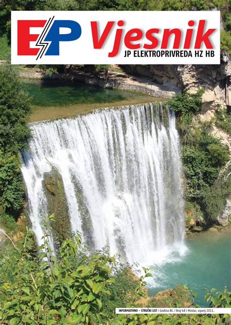 PDF Vjesnik Elektroprivreda HZ HB Kako izraženo u brojkama danas