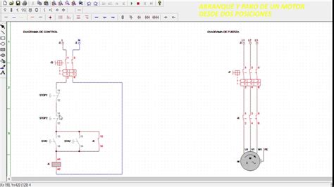 Diagrama De Arranque Y Paro De Un Motor Trifásico Arranque