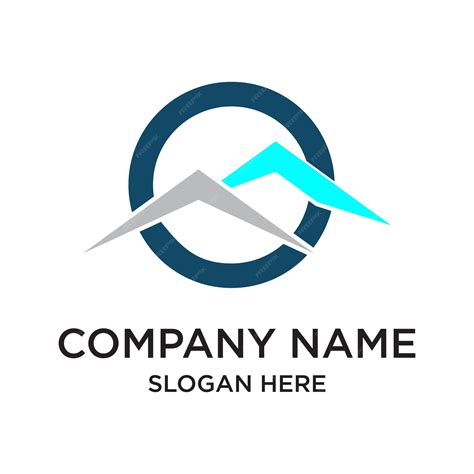 Premium Vector | Company name logo design simple concept premium vector