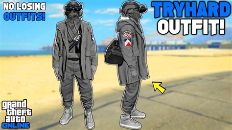 Easy Grey Joggers Invisible Torso Glitch Tryhard Modded Outfit In GTA 5