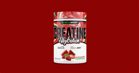 Musclesport Releases Strawberry Watermelon Creatine Hydration