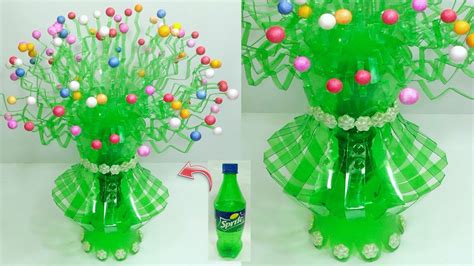 केवल प्लास्टिक बोतल से गुलदस्ता बनाने का सरल तरीका Flower Vase With Bottle Plastic Bottle