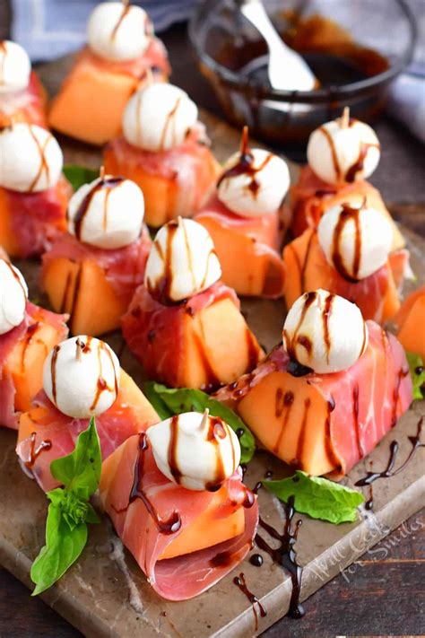 Prosciutto and Melon - Perfect Easy Summer Appetizer