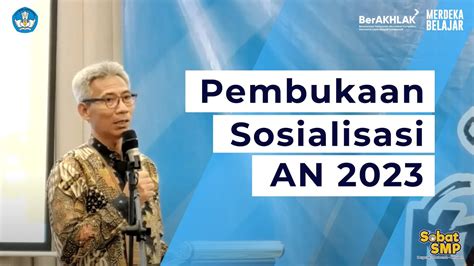 Pembukaan Sosialisasi Asesmen Nasional Tahun Youtube