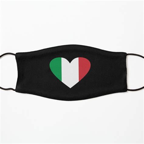 Italian Flag Face Mask