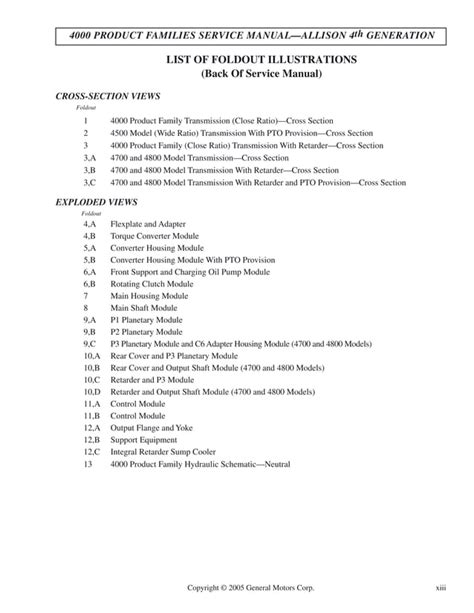 Allison 4500 Rds Service Manual PDF